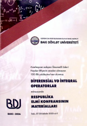 Diferensial və inteqral operatorlar mövzusunda respublika elmi konfransının materialları