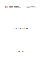 Molla Pənah Vaqif–300