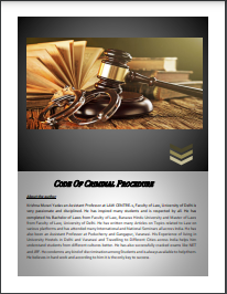 Krishna’s Criminal Procedure
